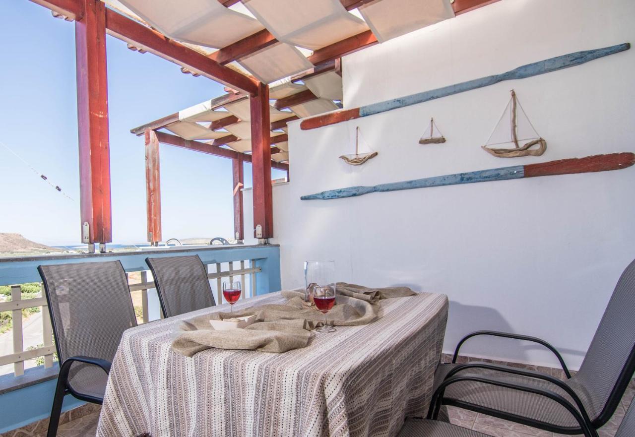 Fedra Apartments, View, Free Parking, 2Mins To Beach Palekastro Exterior foto